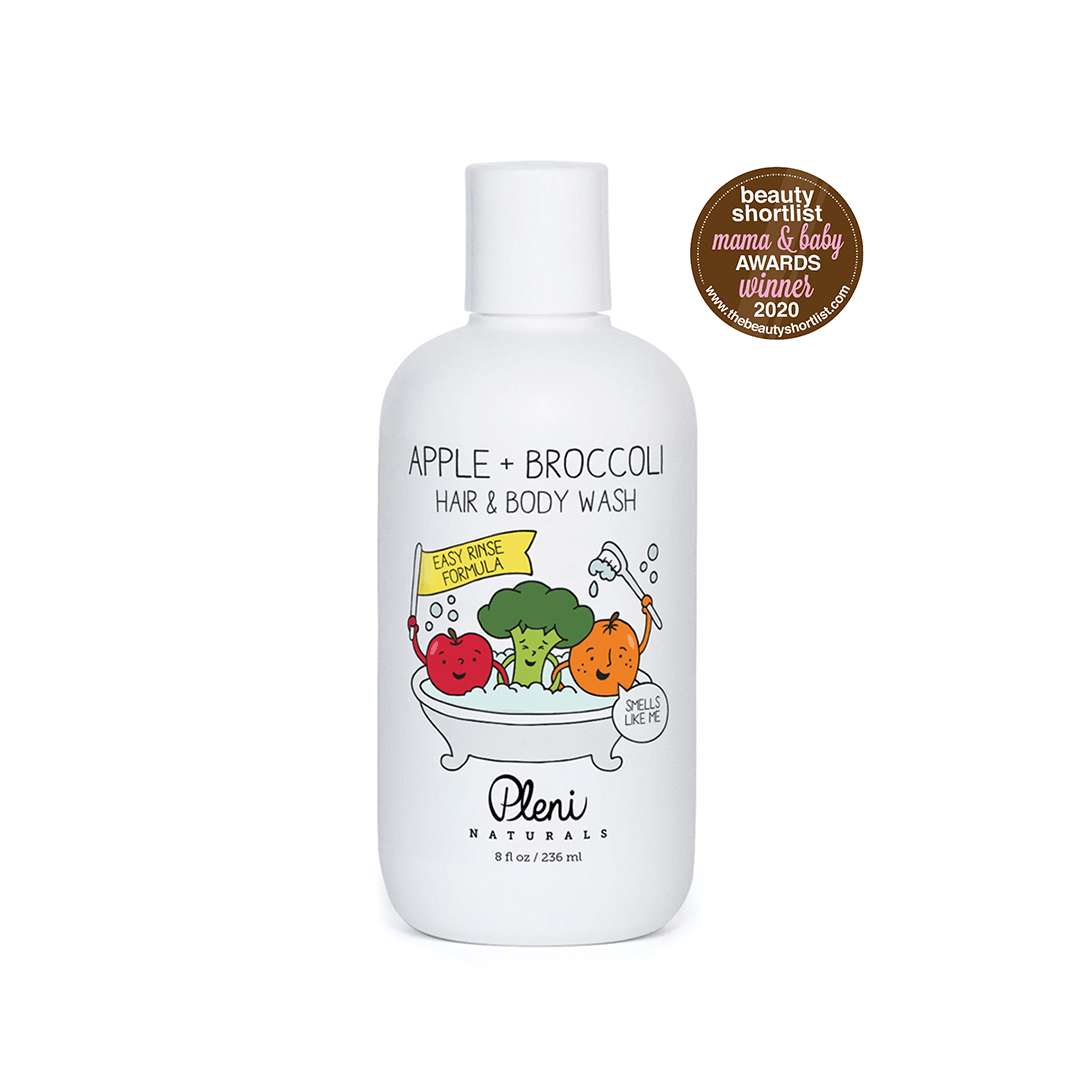 Apple + Broccoli Hair & Body Washcategory_Baby from Pleni Naturals - SHOPELEOS