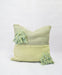 Diamond Feijoa Green Pillow with Tasselscategory_Decor from Zuahaza - SHOPELEOS