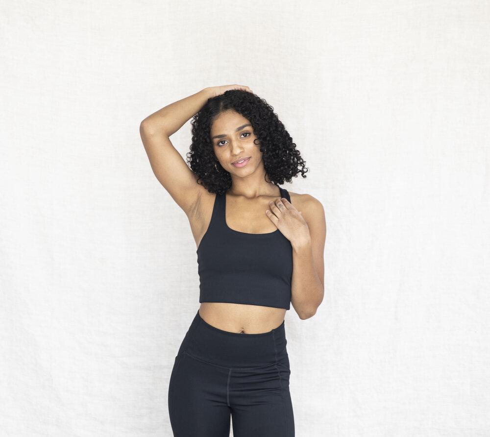 Paloma bra by Girlfriend Collective | Blackcategory_Womens Clothing from Girlfriend Collective - SHOPELEOS