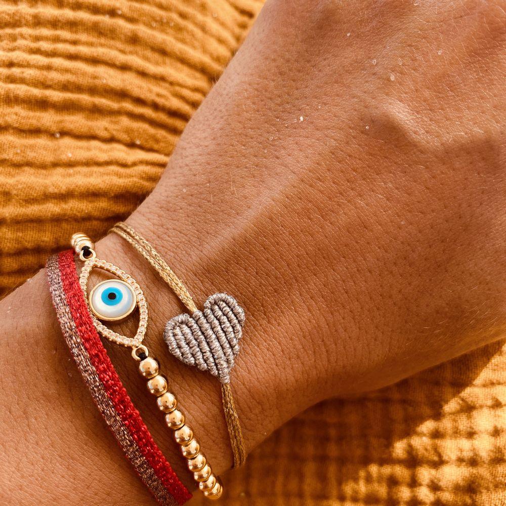 Alexis Evil Eye Bracelet from OIYA - SHOPELEOS