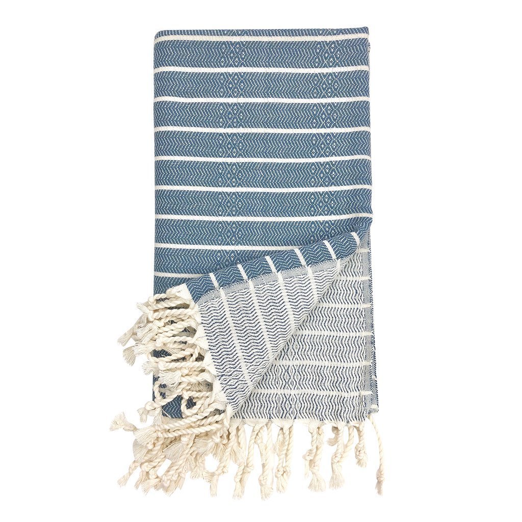 Geo Stripe Turkish Towelcategory_Bedding & Bath from SLATE + SALT - SHOPELEOS