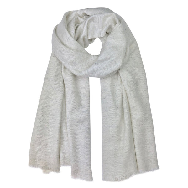 Cashmere scarf Pearl gray Pearl gray